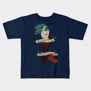 Mermaids and Shrimp Kids T-Shirt